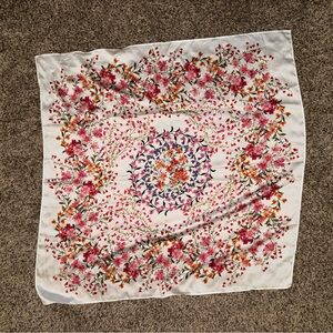 Anotonio Melani Floral Patterned Scarf